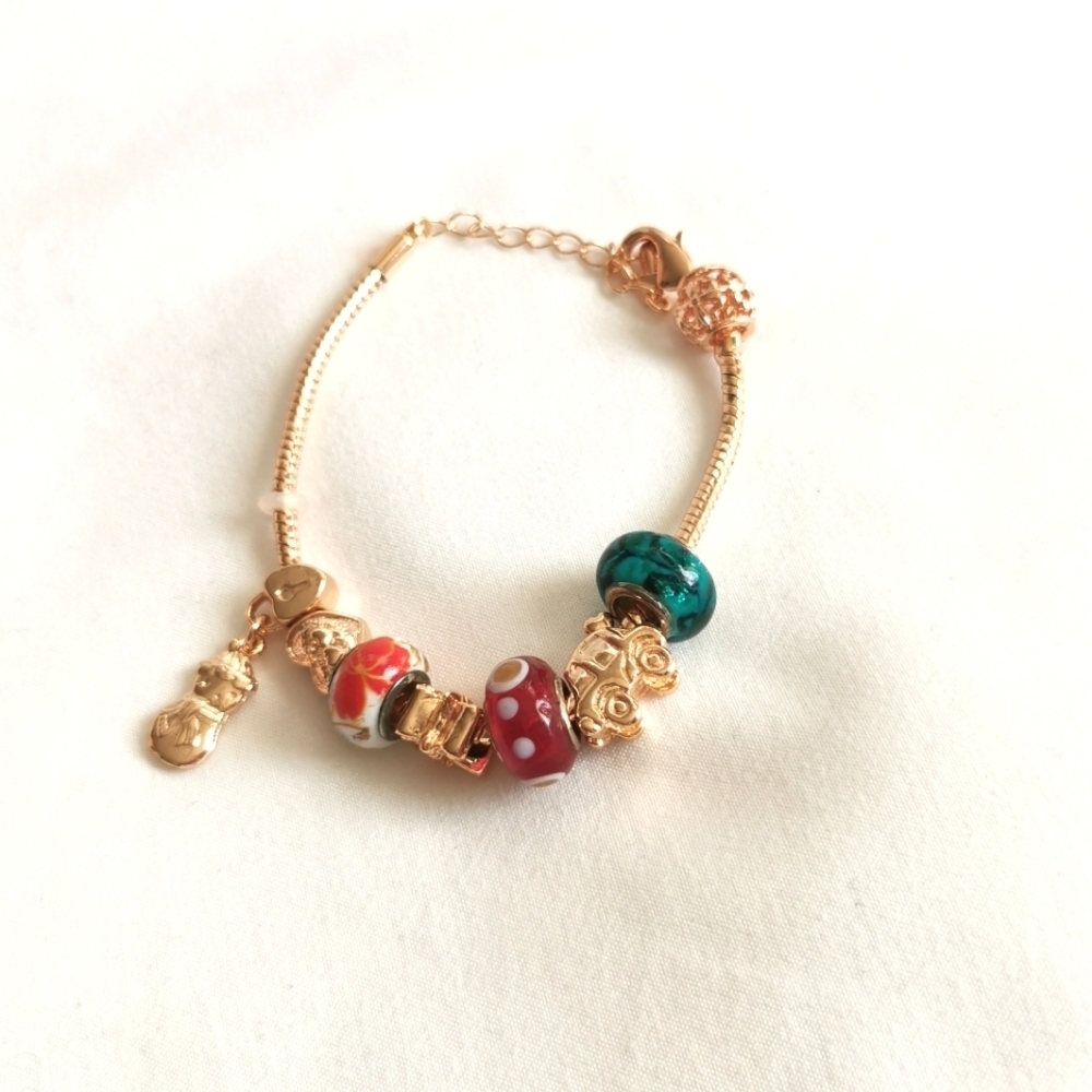 Rope Charmed Bracelet